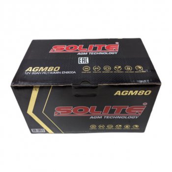 27 999 р. Аккумулятор SOLITE AGM 80Ач обратная полярность SOLITE 6ст80(0) agm80l  с доставкой в г. Воронеж. Увеличить фотографию 5