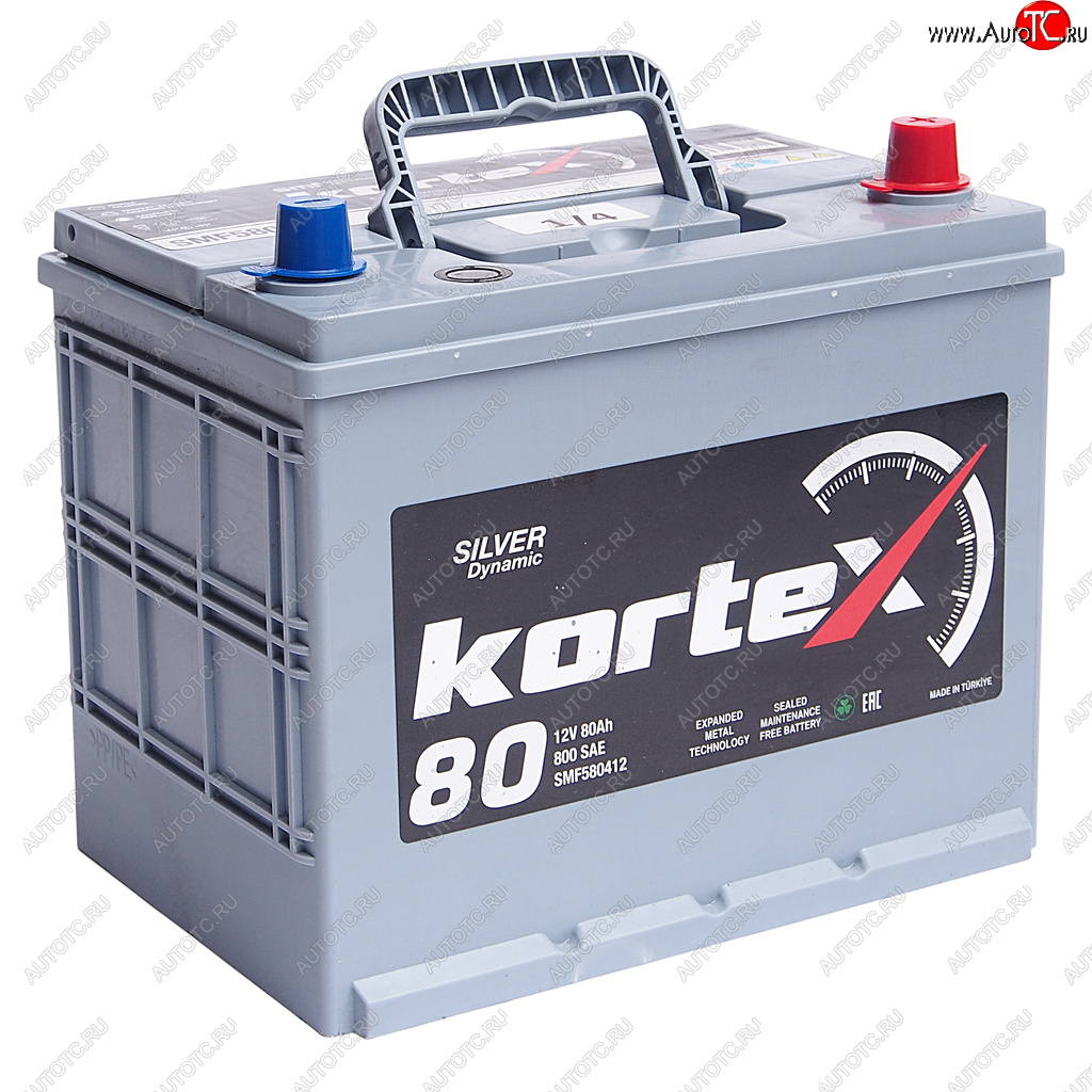 13 549 р. Аккумулятор KORTEX SILVER Dynamic ASIA 80Ач обратная полярность KORTEX 6ст80(0) smf580412 (d26) с доставкой в г. Воронеж Увеличить фотографию 1 13 549 р. Аккумулятор KORTEX SILVER Dynamic ASIA 80Ач обратная полярность KORTEX 6ст80(0) smf580412 (d26) с доставкой в г. Воронеж