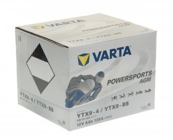 4 899 р. Аккумулятор VARTA MOTO AGM 8Ач VARTA 6ст8 508 012 008 (ytx9-4(bs))  с доставкой в г. Воронеж. Увеличить фотографию 2