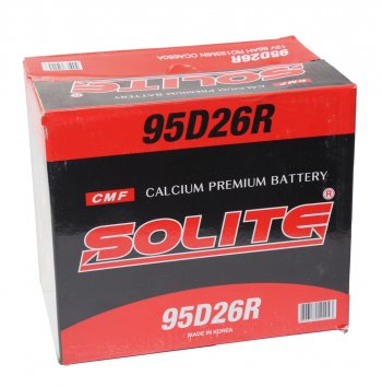 13 599 р. Аккумулятор SOLITE 85Ач SOLITE 6ст85(1) 95d26r  с доставкой в г. Воронеж. Увеличить фотографию 3
