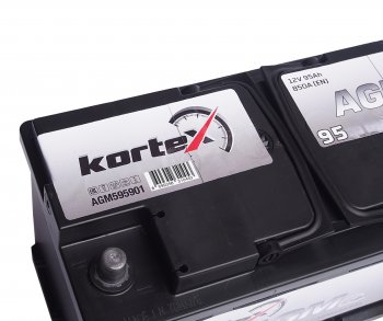 28 999 р. Аккумулятор KORTEX AGM 95Ач обратная полярность KORTEX 6ст95(0) agm595901  с доставкой в г. Воронеж. Увеличить фотографию 2