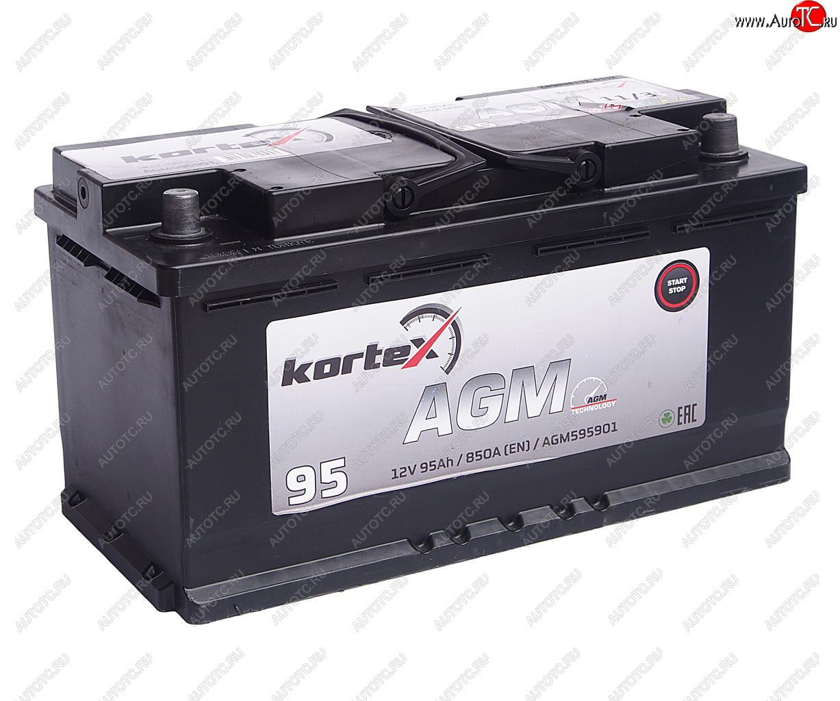 28 999 р. Аккумулятор KORTEX AGM 95Ач обратная полярность KORTEX 6ст95(0) agm595901  с доставкой в г. Воронеж