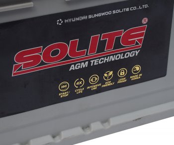 30 899 р. Аккумулятор SOLITE AGM 95Ач обратная полярность SOLITE 6ст95(0) agm95l  с доставкой в г. Воронеж. Увеличить фотографию 2