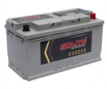 Аккумулятор SOLITE AGM 95Ач обратная полярность SOLITE 6ст95(0) agm95l
