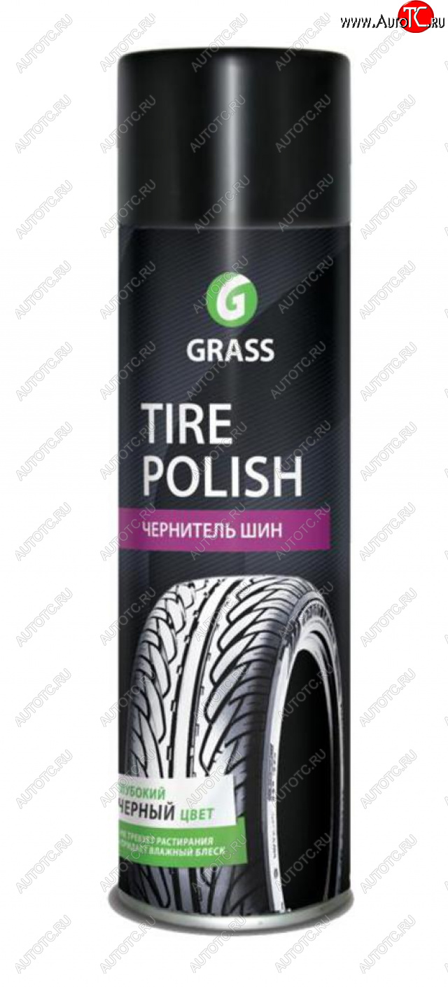 519 р. Чернитель шин 650мл аэрозоль Tire Polish GRASS GRASS 700670  с доставкой в г. Воронеж