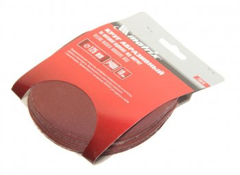 Бумага наждачная на липучке D125 P400 10шт. MATRIX MATRIX 73874 MATRIX 73874