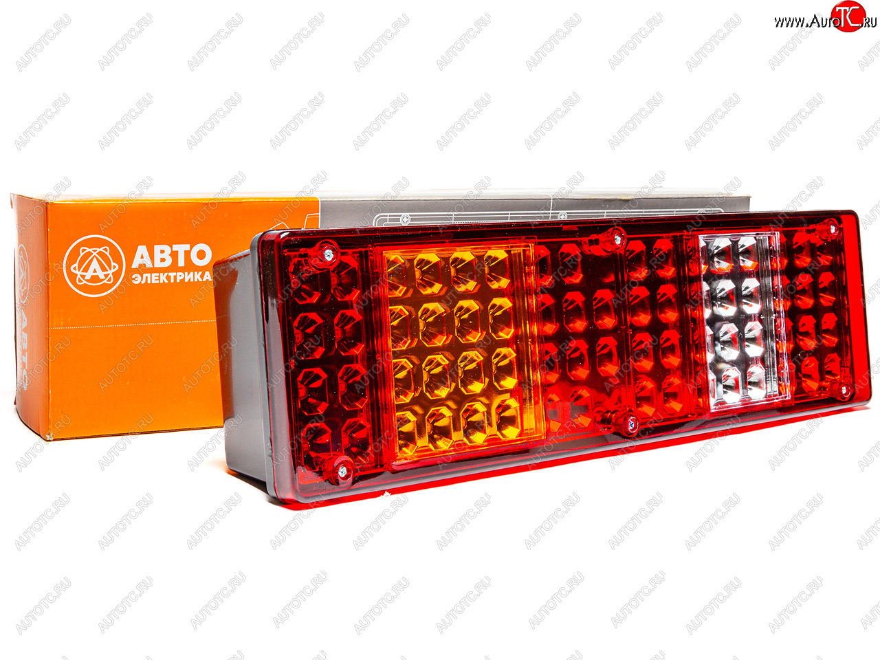 2 089 р. Фонарь задний КАМАЗ левый (разъем Tyco Electronics) AVTOELECTRICA AVTOELECTRICA 7452.3716-09 ае  с доставкой в г. Воронеж
