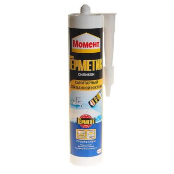 Герметик санитарный прозрачный 280мл МОМЕНТ HENKEL 756786