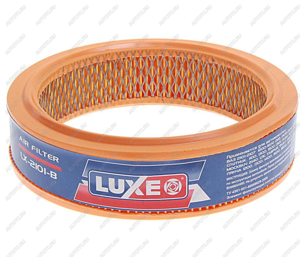 169 р. Элемент фильтрующий ВАЗ-2101-2109 воздушный LUXE LUXE 761  с доставкой в г. Воронеж