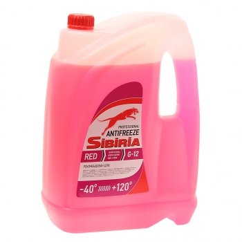 Антифриз красный -40C 10кг G12+ SIBIRIA SIBIRIA 805601