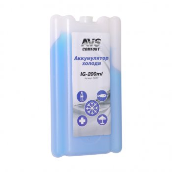 Аккумулятор холода 200г гелевый (жесткий) AVS AVS 80707