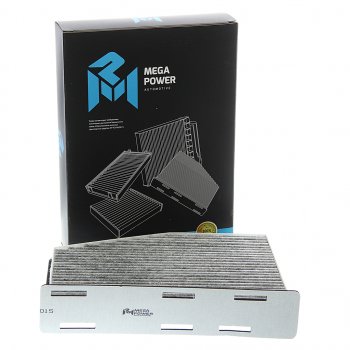 Фильтр воздушный салона VW Golf 5,Passat 6,Jetta 3 AUDI A3 SKODA Octavia (04-) угольный MEGAPOWER MEGAPOWER 810-14-015