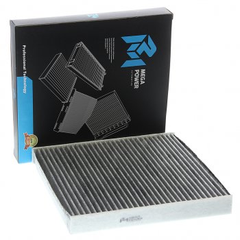 Фильтр воздушный салона VW Golf 7 AUDI A3 (13-) SKODA Octavia (13-) угольный MEGAPOWER MEGAPOWER 810-14-016
