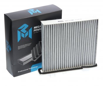 369 р. Фильтр воздушный салона MITSUBISHI Pajero угольный MEGAPOWER MEGAPOWER 810-14-063  с доставкой в г. Воронеж. Увеличить фотографию 2