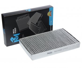Фильтр воздушный салона PEUGEOT 307,308 CITROEN C3,C4,DS4 угольный MEGAPOWER MEGAPOWER 810-14-072