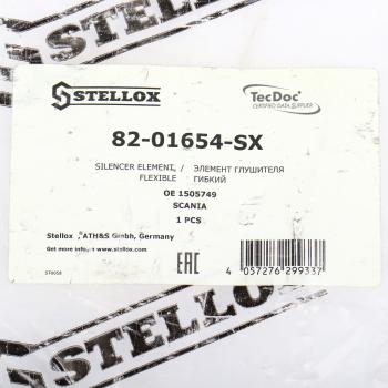 6 899 р. Гофра SCANIA выхлопной системы (114х950) STELLOX STELLOX 82-01654-sx  с доставкой в г. Воронеж. Увеличить фотографию 4