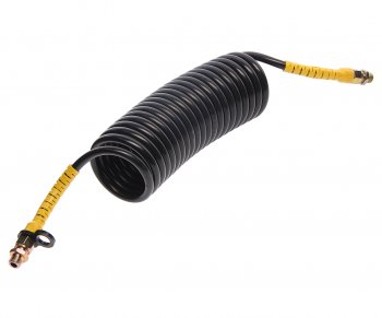 Шланг пневматический витой М16 L=5м (желтый) STELLOX STELLOX 85-14021-sx