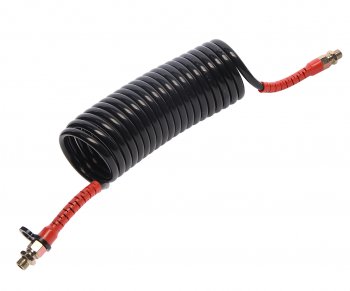 Шланг пневматический витой М16 L=5м (красный) STELLOX STELLOX 85-14022-sx