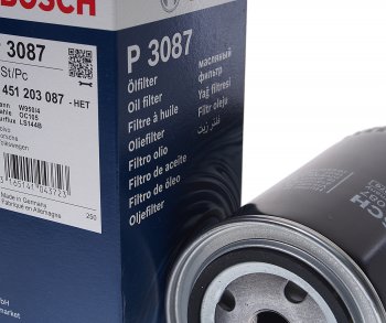 1 139 р. Фильтр масляный VW T4 (90-03),LT28-55 (-96) (DTDI) BOSCH BOSCH 0451203087  с доставкой в г. Воронеж. Увеличить фотографию 3