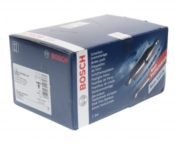 2 449 р. Колодки тормозные передние (4шт.) BOSCH CITROEN C4  дорестайлинг, хэтчбэк 5 дв. (2004-2008)  с доставкой в г. Воронеж. Увеличить фотографию 2