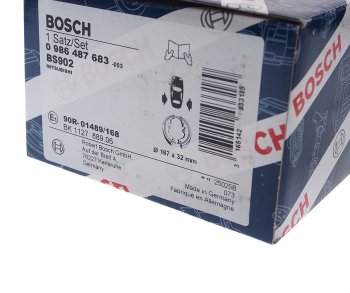 2 869 р. Колодки тормозные задние барабанные (4шт.) BOSCH Mitsubishi Lancer 9 CS универсал 1-ый рестайлинг (2003-2005)  с доставкой в г. Воронеж. Увеличить фотографию 4