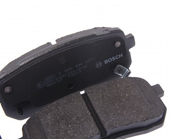 2 689 р. Колодки тормозные задние (4шт.) BOSCH Hyundai IX55 EN (2006-2013)  с доставкой в г. Воронеж. Увеличить фотографию 2