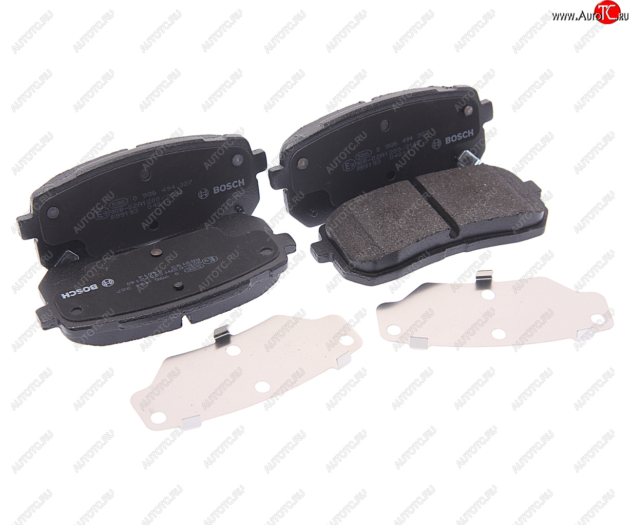 2 689 р. Колодки тормозные задние (4шт.) BOSCH Hyundai IX55 EN (2006-2013)  с доставкой в г. Воронеж