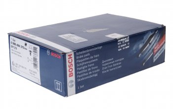 3 299 р. Колодки тормозные передние (4шт.) BOSCH Jeep Cherokee KJ дорестайлинг (2001-2005)  с доставкой в г. Воронеж. Увеличить фотографию 2