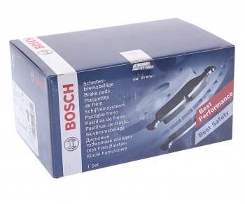 2 889 р. Колодки тормозные передние (4шт.) BOSCH Nissan X-trail 3 T32 дорестайлинг (2013-2018)  с доставкой в г. Воронеж. Увеличить фотографию 3