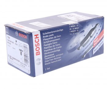 3 159 р. Колодки тормозные передние (4шт.) BOSCH Peugeot 3008 дорестайлинг (2009-2013)  с доставкой в г. Воронеж. Увеличить фотографию 3