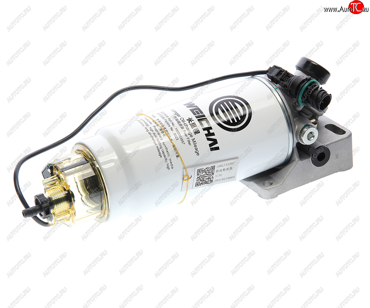 23 649 р. Фильтр топливный JAC N350 (WP10.336E53WP12 Е5) грубой очистки в сборе OE JAC 1001742207  с доставкой в г. Воронеж