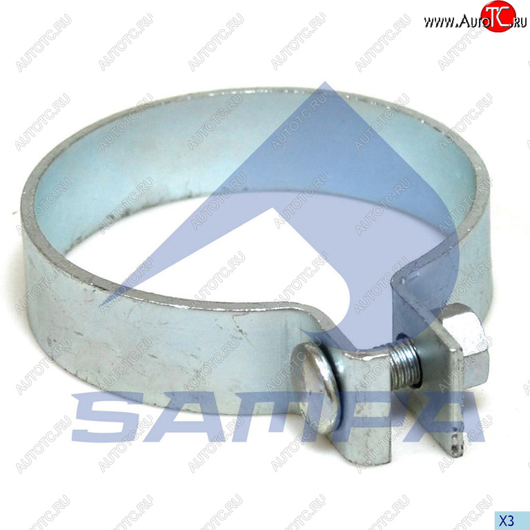 277 р. Хомут глушителя IVECO MAN (d=110.5) SAMPA SAMPA 100.184  с доставкой в г. Воронеж