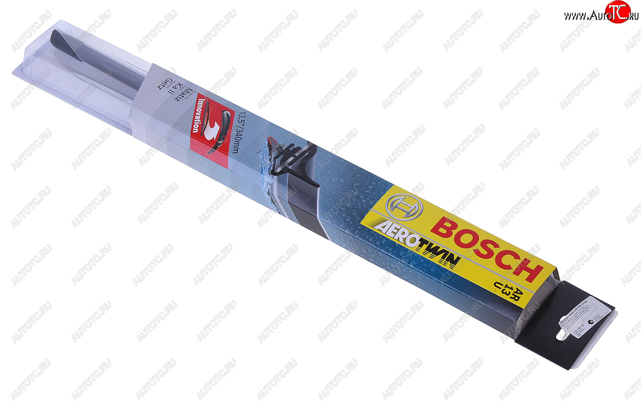 919 р. Щетка стеклоочистителя 340мм бескаркасная Retrofit Aerotwin BOSCH BOSCH 3397008638  с доставкой в г. Воронеж