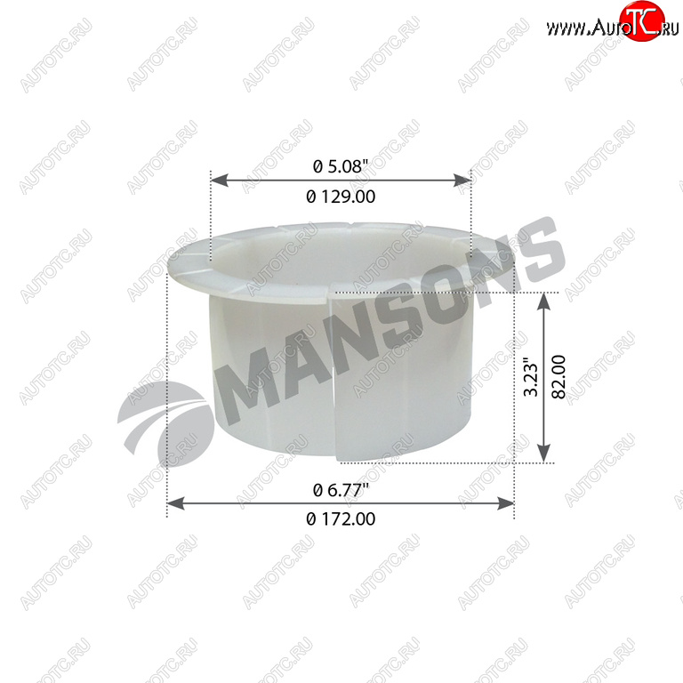 126 р. Втулка VOLVO балансира MANSONS MANSONS 900.110  с доставкой в г. Воронеж