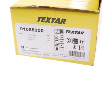 3 999 р. Колодки тормозные задние (4шт.) TEXTAR Mitsubishi Lancer 10 CY седан дорестайлинг (2007-2010)  с доставкой в г. Воронеж. Увеличить фотографию 4