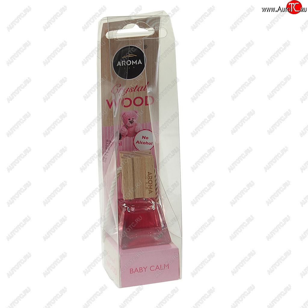 369 р. Ароматизатор подвесной жидкостный (спокойный ребенок) 7мл Crystal Wood AROMA CAR AROMA CAR 92840  с доставкой в г. Воронеж