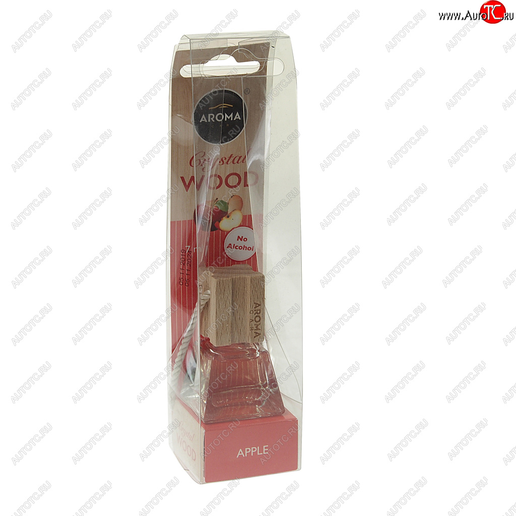 359 р. Ароматизатор подвесной жидкостный (яблоко) 7мл Crystal Wood AROMA CAR AROMA CAR 92843  с доставкой в г. Воронеж