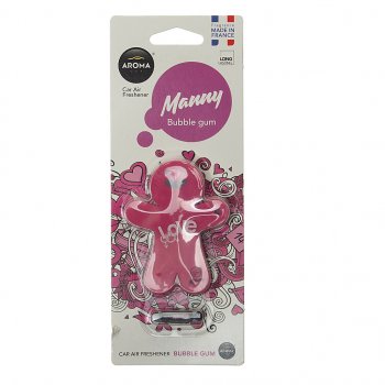 Ароматизатор на дефлектор полимерный (bubble gum) 8г Manny AROMA CAR AROMA CAR 92994