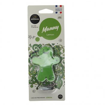 Ароматизатор на дефлектор полимерный (лимон) 8г Manny AROMA CAR AROMA CAR 92995