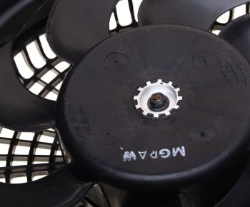 11 599 р. Вентилятор HYUNDAI Terracan (01-) охлаждения радиатора левый HCC (HANON) HCC 97642-н1601  с доставкой в г. Воронеж. Увеличить фотографию 4