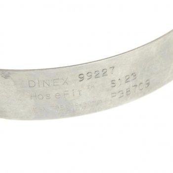 1 659 р. Хомут глушителя DAF (d=123) (нерж.) DINEX DINEX 99227  с доставкой в г. Воронеж. Увеличить фотографию 2