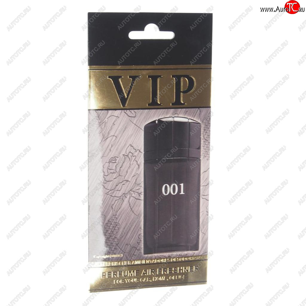 234 р. Ароматизатор подвесной пластина (№001 Paco Rabanne Black XS) CARIBI CARIBI 99523  с доставкой в г. Воронеж
