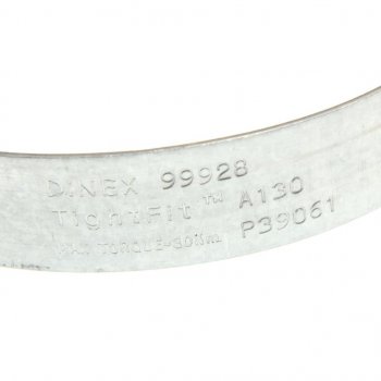 1 299 р. Хомут глушителя DAF (d=128-132) (цинк) E-line DINEX DINEX 99928  с доставкой в г. Воронеж. Увеличить фотографию 2