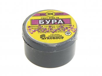 Флюс Бура для пайки 20г банка пластик ВТО ВТО а010010