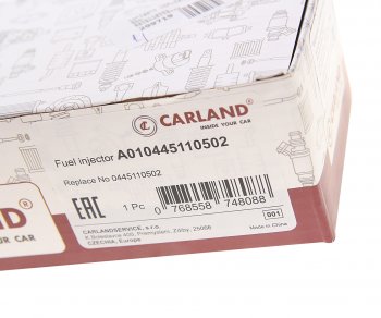 13 249 р. Форсунка УАЗ-3163 Патриот (05-) топливная CARLAND CARLAND a010445110502  с доставкой в г. Воронеж. Увеличить фотографию 5