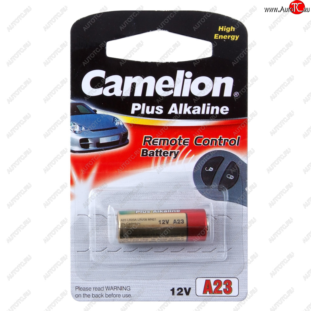 96 р. Батарейка A23 3LR50 12V (пульт сигнализации) блистер 1шт. Alkaline CAMELION CAMELION a23-bp1  с доставкой в г. Воронеж