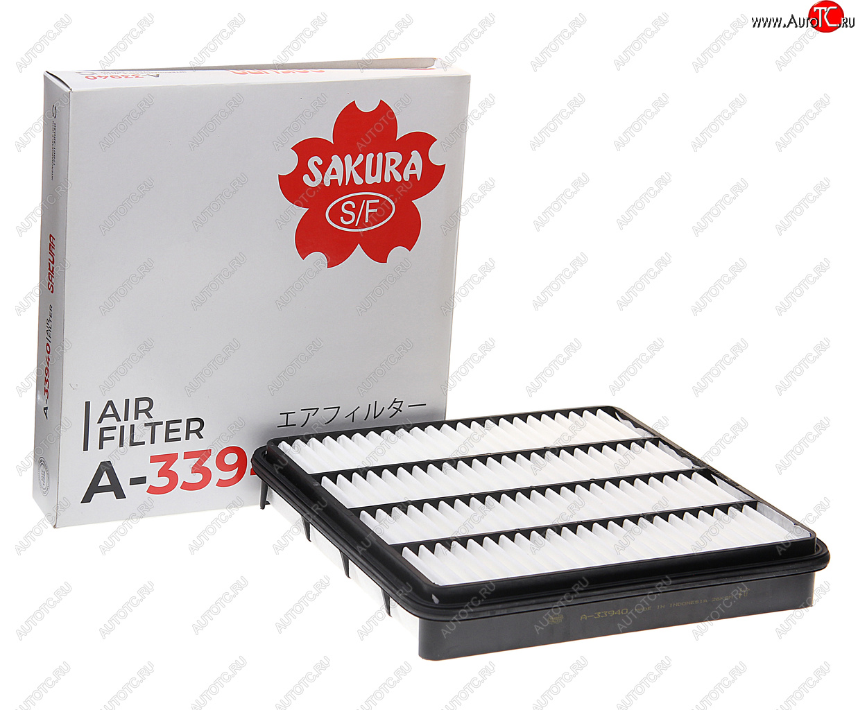 1 369 р. Фильтр воздушный TOYOTA Land Cruiser 200 (07-) SAKURA SAKURA a33940  с доставкой в г. Воронеж