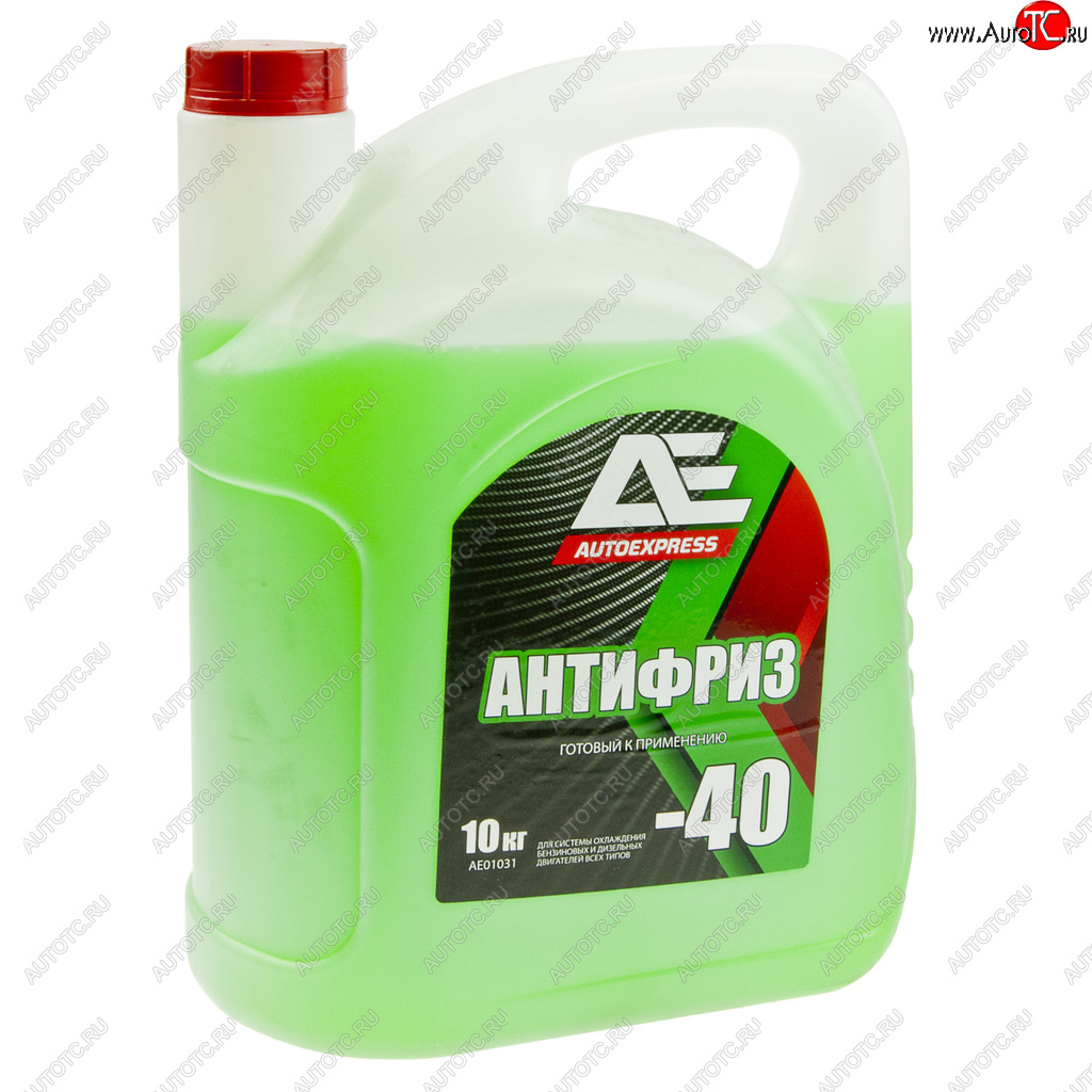 1 699 р. Антифриз зеленый -40C 10кг G11 GREEN AUTOEXPRESS ТИТАН-СМ ae-01031  с доставкой в г. Воронеж