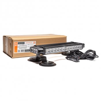 Балка светодиодная 1224V 30Вт на магните стробоскоп 4 стор.(2+2+2 блока Epistar) AVTOELECTRICA AVTOELECTRICA ae30w-2eps-4s-m
