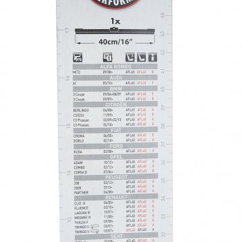 569 р. Щетка стеклоочистителя 400мм бескаркасная Aerovantage CHAMPION CHAMPION afl40b01 CHAMPION afl40b01  с доставкой в г. Воронеж. Увеличить фотографию 3
